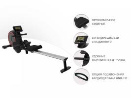 Гребной тренажер UNIX Fit механическая нагрузка / Techno Rower 410