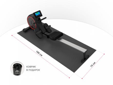 Гребной тренажер UNIX Fit электронная нагрузка / Techno Rower 410E