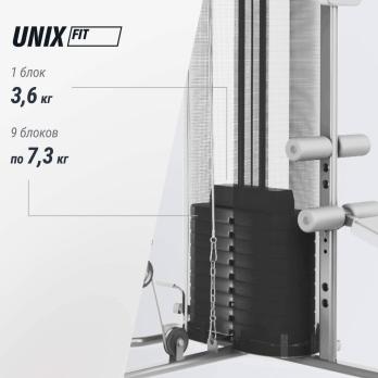 Силовой комплекс UNIX Fit блочный / Block 70 Multi