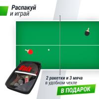Всепогодный теннисный стол UNIX Line для улицы outdoor 14 мм SMC, зеленый