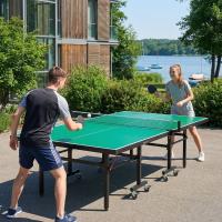 Всепогодный теннисный стол UNIX Line для улицы outdoor 14 мм SMC, зеленый
